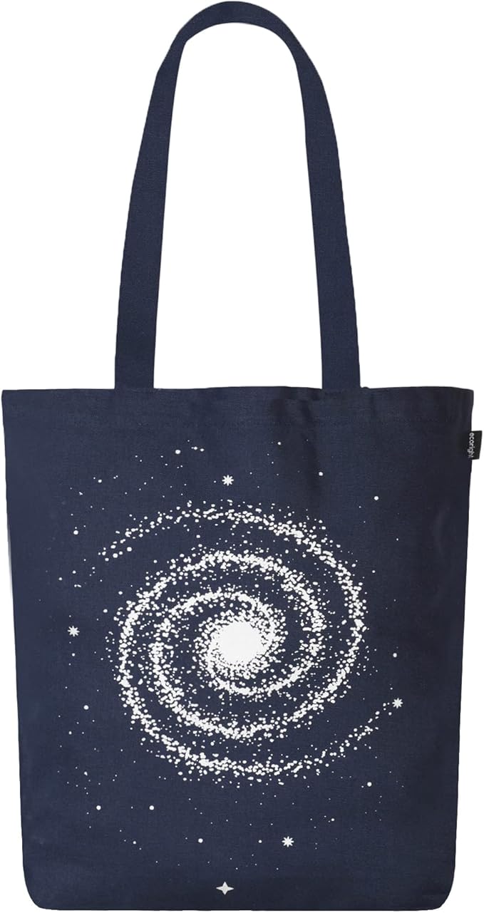 Ecoright Tote Bag for Women with Zipper, Small Tote Bag, Canvas Bag, Reusable Cotton Bag for Beach, Grocery, School & Work