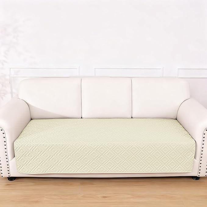 hyha Waterproof Dog Blanket, Soft Dog Bed Cover Pet Blankets, Waterproof Sofa Couch Cover for Dogs Washable, Reversible Pet Couch Covers for Sofa Furniture (40x70 Inch, Beige/Beige)