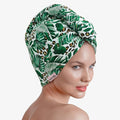 Brook + Bay Microfiber Hair Towel Wrap - Quick-Dry Absorption & Microfiber Towel - Anti-Frizz Styling & Hair Plop Technique