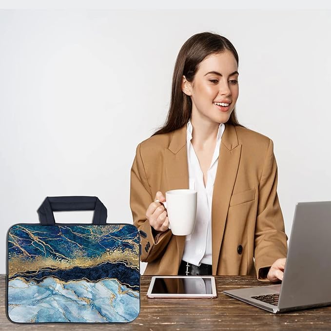 AMARY Laptop Sleeves 11.6" 12" Laptop Handle Bag Neoprene Notebook Carrying Pouch Chromebook Sleeves case Fit Apple MacBook Air HP DELL Lenovo Asus for Men Women (AMR12-10)
