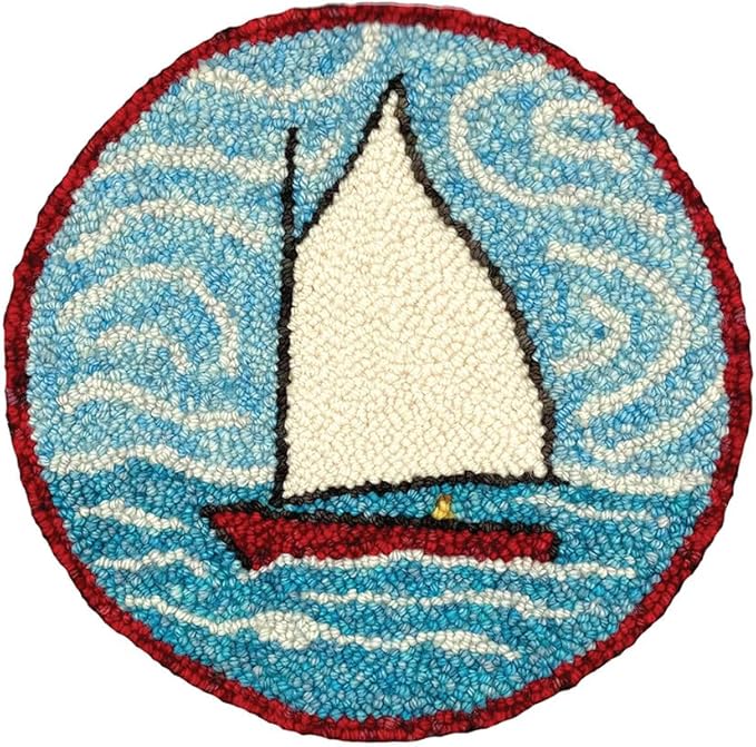 The Oxford Company Punch Needle Kit (Sailboat)