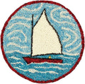 The Oxford Company Punch Needle Kit (Sailboat)