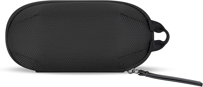 Sherpani Mini Co-Pilot, Travel Cable Bag, Cord Storage Organizer, Small Tech Pouch, Accessory Carrying Case, Travel Gift for Women (Straw Signature)