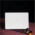 BYCeKe for MacBook Air 15 inch Case 2023 2024 2025 M4 A3241 M3 A3114 M2 A2941 Crocodile Case,Sturdy Protective Alligator Glossy Leather Classic Business Hard Shell&Keyboard Cover for Mac Air15,White