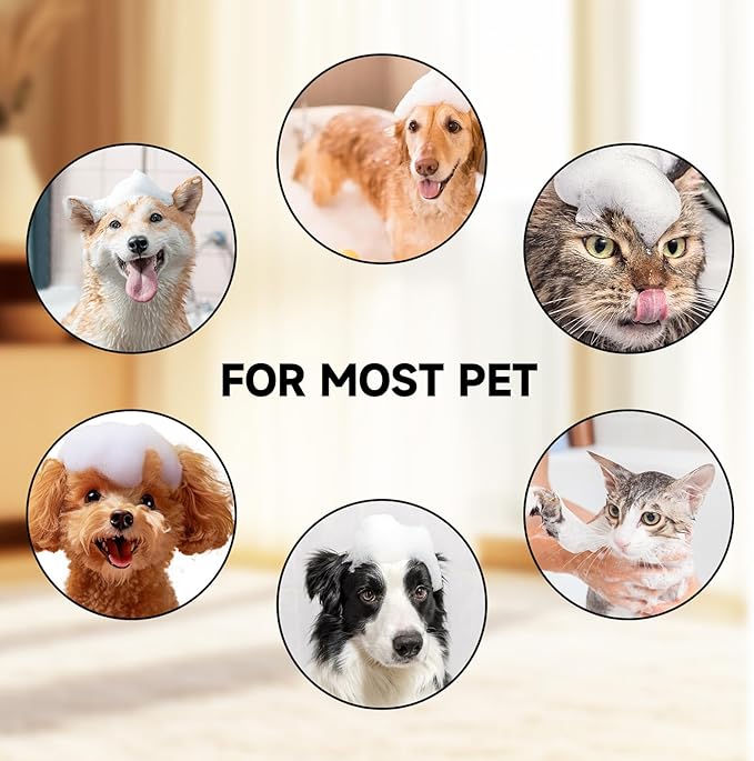 KUEIOX Dog Towels for Drying Dogs Small Medium Large, 2 Pack Dog Cat Drying Bath Towel 30.3"x13.8" with Hand Pocket,Absorbent Pet Towel for Dog Cat Blue