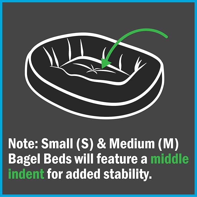Majestic Pet Villa 24 Inch Shredded Memory Foam Dog Bed for Small Sized Dog 24x19x7 Inch–Orthopedic Pet Bed - Washable Small Puppy Mat with Head Support-Marine
