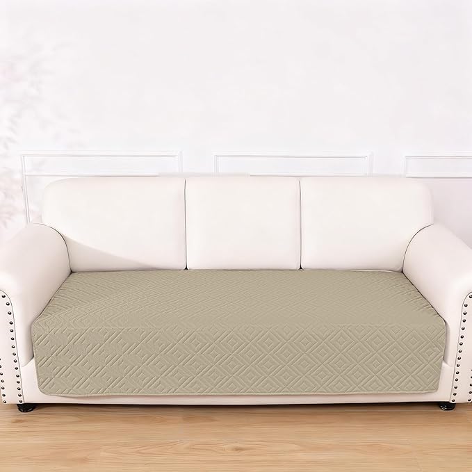hyha Waterproof Dog Blanket, Soft Dog Bed Cover Pet Blankets, Waterproof Sofa Couch Cover for Dogs Washable, Reversible Pet Couch Covers for Sofa Furniture (40x80 Inch, Taupe/Taupe)
