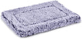 PELZIN Stoutwool Indestructible Dog Bed - Fluffy Chew Proof Dog Crate Pad - Tough Kennel Pad for Aggressive Chewers - Washable, Ideal for Toy Breeds & Fits 18-Inch Crate - 17"x11", Jacaranda