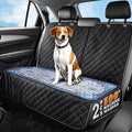 Hompet 2 Pack Waterproof & Absorbent Dog Car Seat Cover Mat, Fits Most Dog Car Hammocks, Washable Reusable Backseat Protector Pad, Quick Dry Leak-Proof Non-Slip Pet Travel Mat for Cars, 24.8"x54"