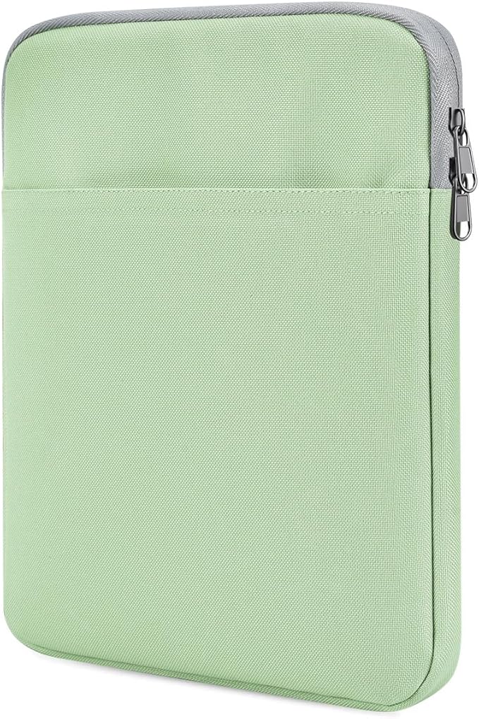 iPad mini 7 Sleeve, iPad mini Case Bag, Shockproof Tablet Sleeve for iPad mini 7,6,5,4 / Galaxy Tab A7 Lite 8.7" / Tab A 8.0" Protective Bag, Green