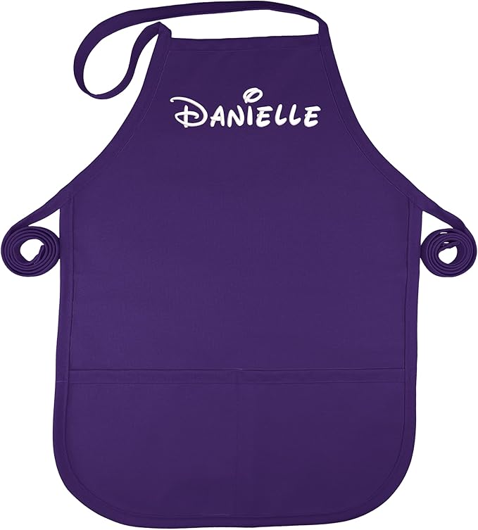 Personalized Kids Apron - Chef Apron for Kids - Add a Name to Personalized Aprons for Girls or Boys