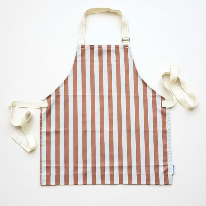 Tampoco Design Kids Apron – 100% Cotton, Adjustable & Machine Washable – for Baking, Cooking, and Crafts – Ages 5–11