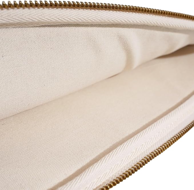 Benfan Laptop Sleeve Bag 13 Inch Compatible with 2024 MacBook Air 13 M3 M2 M1, New MacBook Pro 13 M2 M1, Dell XPS 13 Color Cream