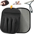Gytwio Electrostatic Pet Hair Remover Glove – Black, Ambidextrous, Reusable for Cats and Dogs