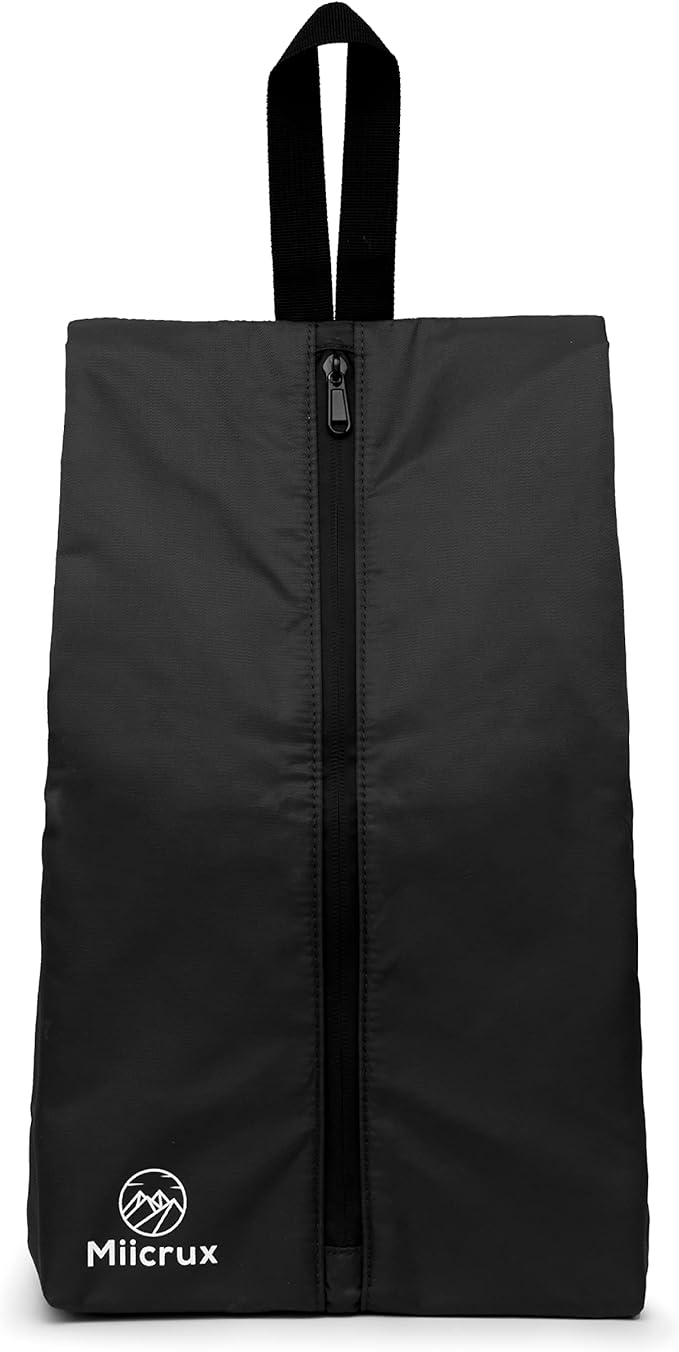 Miicrux Travel Shoe Bag, Odor Absorbing Bag, Water Resistant, Shoe Storage, Organizer Shoe Pouch with Zipper for Men and Women