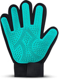 Petandzy Pet Hair Removal Glove for Dogs & Cats – Dog Grooming Gloves for Shedding, Pet Hair Remover Glove – Pet Grooming Gloves, Cat Grooming Gloves & Cat Brush Glove – Dog Bath and Washing Gloves