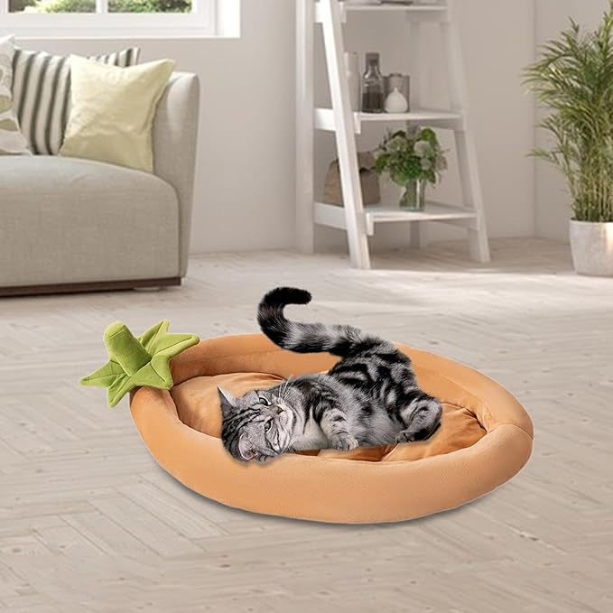 IEUDNS Dog and Cat Bed Mat Pet Kennel Pad Fleece Carrier Liner Cushion Soft and Comfortable for Small Dogs Crate Cage Kennel Garden, S
