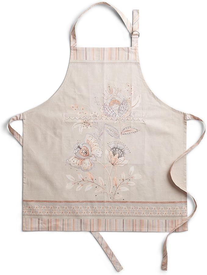 Maison d' Hermine 100% Cotton Apron for women with Pocket Kitchen Chef Apron for Men Cooking Gardening Server Waitress