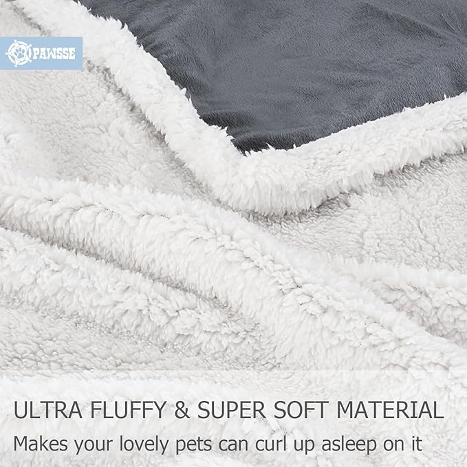 Kritter Planet Dog Blankets for Small Dogs, Soft Puppy Blanket, Pet Blankets for Cats, Lightweight & Washable, Perfect for Dog Beds, Car Seats, Creat, 30x40 inches