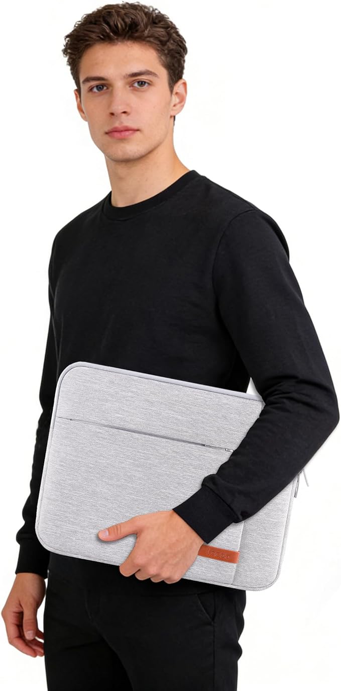 Lacdo 13 inch Laptop Sleeve Case for 13 inch New MacBook Air M4 A3240 2025, M3 A3113, M2 A2681, M1 A2337 | 13" MacBook Pro M2/M1 A2338 A2251 A2289 | 13" iPad Pro M5 / iPad Air M3 Computer Bag, Gray | M3 A3113, M2 A2681, M1 A2337, Gray
