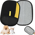 GLIDESMOOTH Pet Hair Remover Gloves, Advanced Static-Adhesive Pet Hair Removal Gloves, Reusable Cat Dog Hair Remover Mitt, Pet Grooming Glove for Shedding, 1PCS