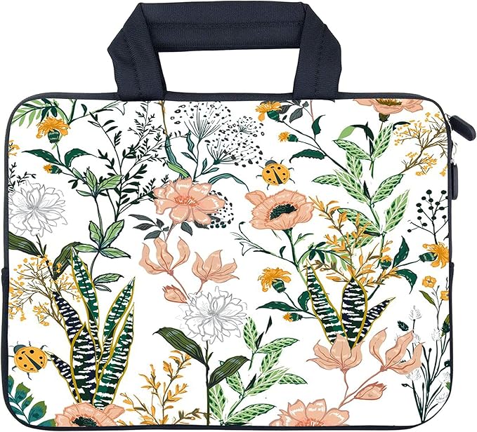 AMARY Laptop Sleeves 11.6" 12" Laptop Handle Bag Neoprene Notebook Carrying Pouch Chromebook Sleeves case Ultrabook Case Tablet Cover Fit Apple MacBook Air HP DELL Lenovo Asus (AMR12-09)