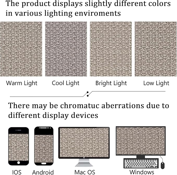 Lecloud Bessie Stone Short Curtains 45 Inch Length 2 Panels, Faux Linen Light Filtering Curtains with Dual Rod Pocket, Farmhouse Small Window Curtain for Bedroom Living Room, Each 30 W x 45 L