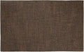 HARFINGTON 6pcs Linen Fabric Placemats 12" x 18" Polyester Rectangle Place Mats Machine Washable Heat Resistant Kitchen Table Mats for Outdoor Indoor Party Family Holiday, Dark Brown