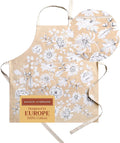 Maison d' Hermine 100% Cotton Apron for women with Pocket Kitchen Chef Apron for Men Cooking Gardening Server Waitress