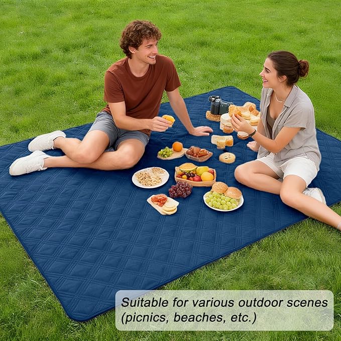 hyha Waterproof Dog Blanket, Reversible Pet Bed Blanket, Soft Sofa Couch Cover for Dogs Washable, Waterproof Pet Couch Covers for Sofa Puppy Cats Furniture Protector(30"x53", Navy Blue/Blue)