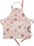 Maison d' Hermine 100% Cotton Apron for women with Pocket Kitchen Chef Apron for Men Cooking Gardening Server Waitress