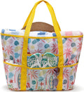 F-color Mesh Beach Bag Family - Large Tote Bag for Cruise Pool Toys Beach Vacation Essentials