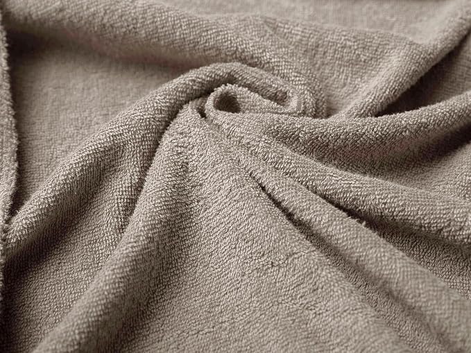 SIORO Women Terry Cloth Bath Robes with Pockets, Soft Long Cotton plush Kimono Wrap Bathrobe, Spa, Fuzzy Female nightgrown