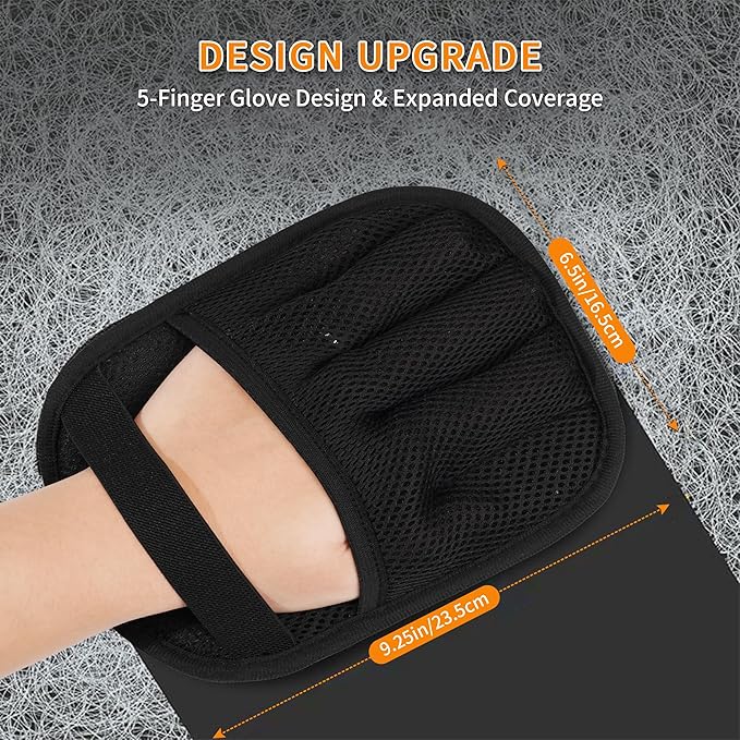 CHENXIQIHANG 3PCS Pet Hair Removal Glove for Cats & Dogs, Upgraded Five-Finger Electrostatic Pet Hair Remover Glove, Reusable Magic Brush Pet Hair Removal Tool for Laundry, Couch, Carpet & Car Seat