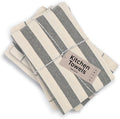MEEMA Kitchen Towels and Cleaning Cloth | House Cleaning Supplies | Large Home Essentials Dish Towels - 18x28 Inch | Cotton Towel Rags | Super Absorbent Dish Rags | Sets of 4