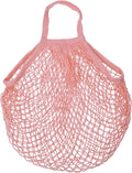 MECCANIXITY Cotton Mesh Bag Reusable Washable Mesh Net String Grocery Bags Organizer for Fruits Vegetables Shopping
