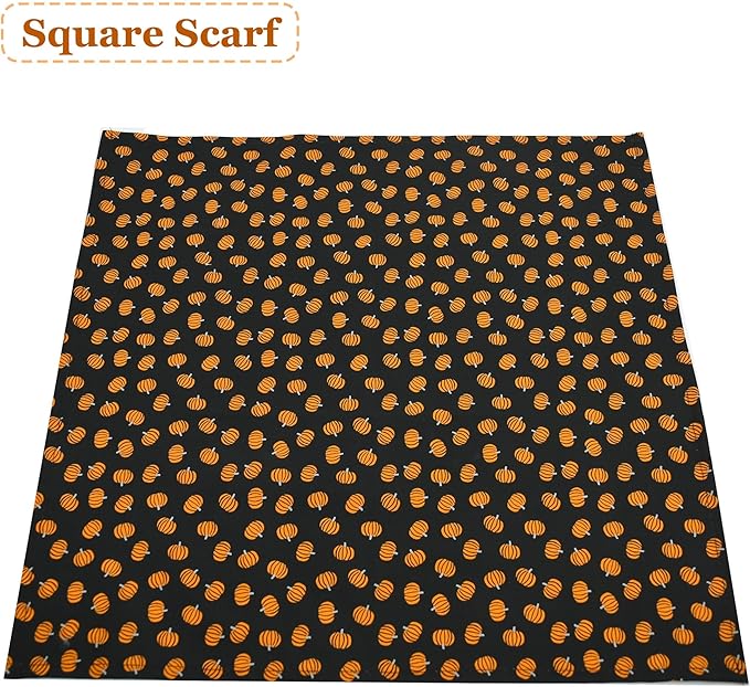 Bubblepup Fall Dog Bandanas, Pumpkins Dog Bandanas for Small Medium Large Dogs
