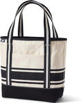 Lands' End Open Top Canvas Tote Bag