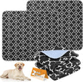 KOOLTAIL Washable Pee Pads for Dogs, 2 Packs Super Absorbent Leakproof & Non-Slip Dog Pee Pad Extra Large, Reusable Puppy Training Pads Waterproof, Pet Mat Rug for Whelping,Floor,Crate,Cats, 36"x41"