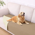 hyha Waterproof Dog Blanket, Soft Dog Bed Cover Pet Blankets, Waterproof Sofa Couch Cover for Dogs Washable, Reversible Pet Couch Covers for Sofa Furniture (40x90 Inch, Camel/Beige)
