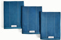Caraway Tea Towels - Reusable Dish Towels - Made from 100% Organic Cotton - Highly Absorbent & Lint-Free - Perfect for Kitchen Cleanup or Table Setting - Extra Large Size - Navy