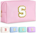 TOPEAST Christmas Gifts Stocking Stuffers for Women Teen Girls - Travel Makeup Bag, Cosmetic Bag, Birthday Travel Gifts for Women (Pink S)