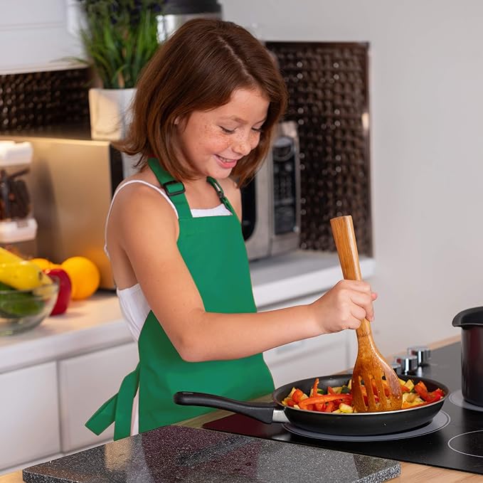 Kids Apron, Small, 100% Cotton With An Adjustable Strap to fit All Ages