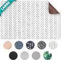 NALALAS Large Dog Mat for Food and Water, Cat Feeding Mat | Large Waterproof Dog Bowl Mat | Non-Slip Pet Food Mat for Floors | Pet Mats for Food and Water | Easy to Clean