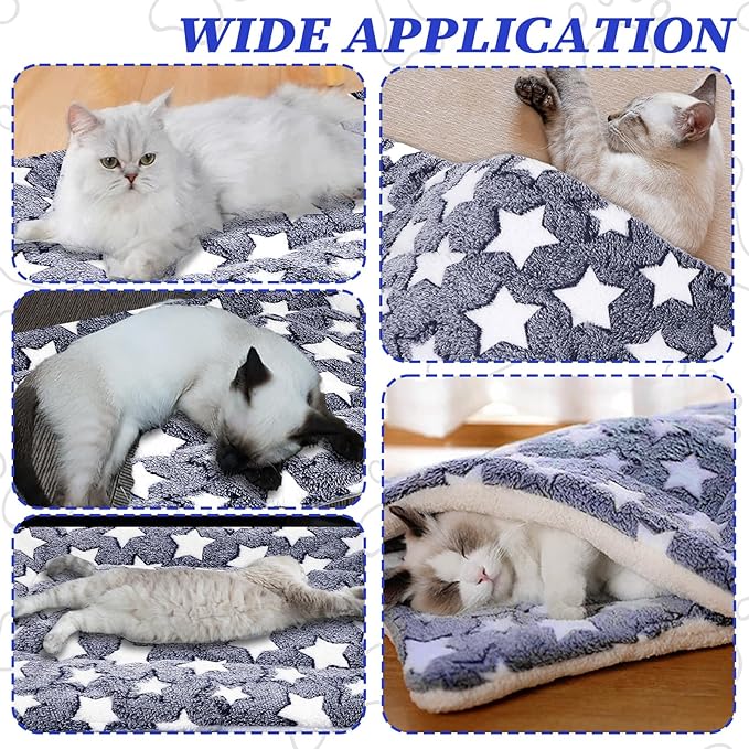 Limbeuuu 4 Pcs Washable Dog Crate Mat Kennel Pad Replaceable Reversible Pet Bed Pad for Crate Pet, Sleeping Mat for Small, Medium Dog Machine Washable(22.4 x 11.8 x 0.79 Inch,Black and White)