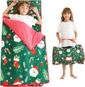 Lasoftan Toddler Nap Mat with Pillow and Blanket, Extra Large Rolled Napping Mats,Slumber Bags for Boys Girls,Kids Sleeping Bag for Daycare, Preschool Travel Camping