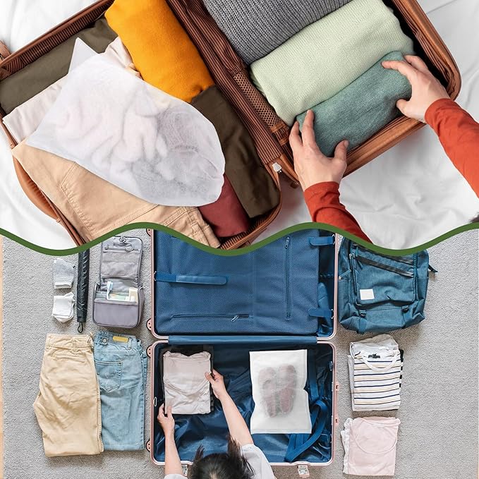 200 PCS Dust Proof Shoe Bag Non Woven Dust Bags Drawstring Storage Bag Breathable Dust Bags with Rope Non Woven Fabric Handbag Portable Storage Organizer for Men Women Handbag Purse Shoes-19x12 Inch