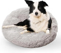 Active Pets Medium Dog Bed, Calming Orthopedic Pet Bedding for Anxiety Relief, Joint Support & Comfort, Washable Dog Furniture, Med 45lbs, Light Grey