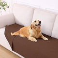 hyha Waterproof Dog Blanket, Soft Dog Bed Cover Pet Blankets, Waterproof Sofa Couch Cover for Dogs Washable, Reversible Pet Couch Covers for Sofa Furniture (40x80 Inch, Brown/Brown)