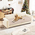 CYCMACO Waterproof Couch Covers for Pets, Waterproof Dog Bed Cover, Anti-Slip Soft Dog Blankets, Couch Cover for Dogs Washable, Pet Blanket for Puppy Large Dogs Cat (30x53 Inch, Beige)